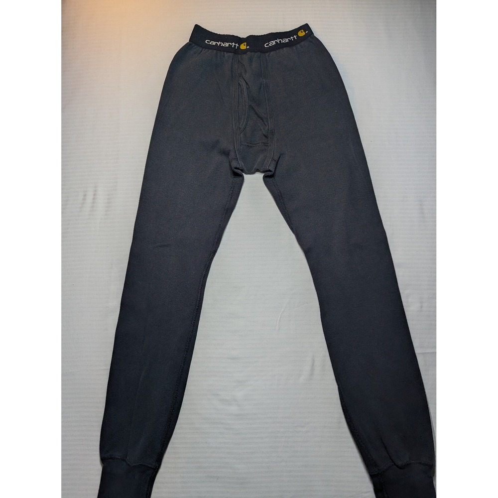 Carhartt Force Base Layer Pants Thermal Leggings Black Size Small